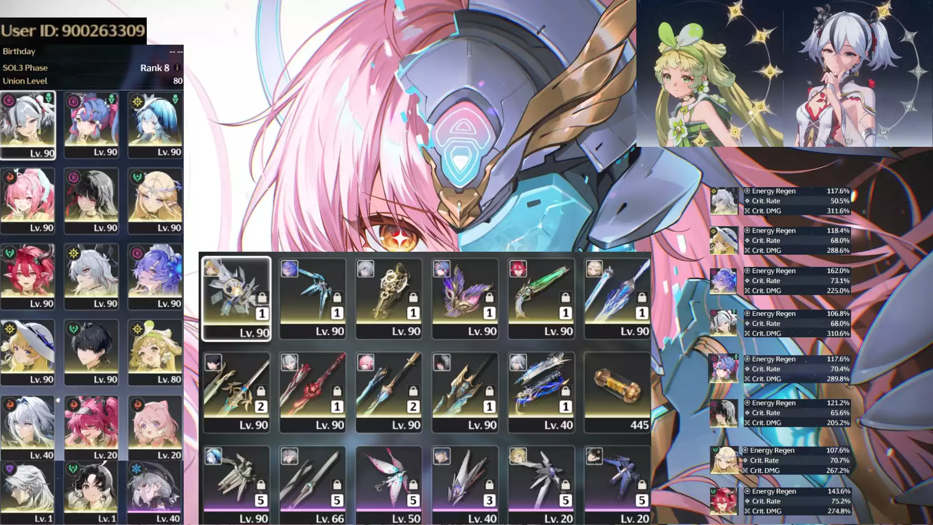 Ul 80 Sea uid siêu đẹp chx set sinh nhật 4 team dát vàng